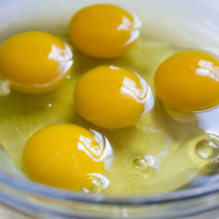 Fotografie syrových vajec 3