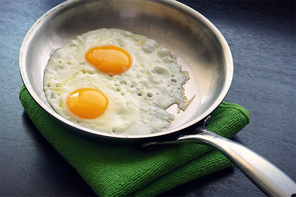 كيفية طهي البيض المقلي