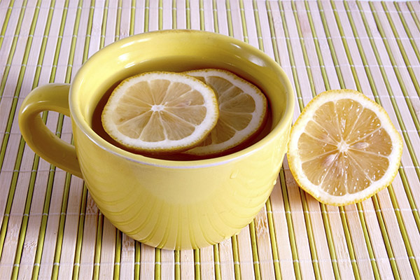 Thé au citron en médecine