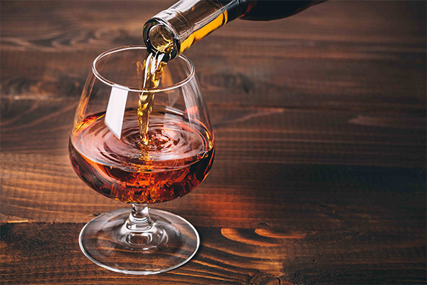 Výhody a poškození brandy